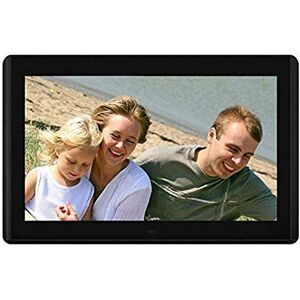 CPARTS Digital Photo Frame, Intelligent Human Body Sensing Remote Control Home Decoration Electronic Photo Frame Suitable for a Variety Of Scenes (Black)