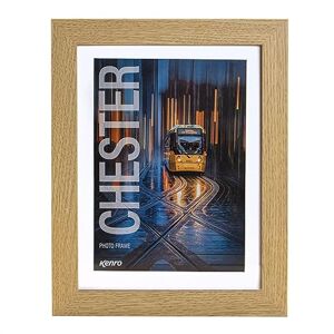 Kenro Chester Natural Photo Frame 7x5 inch / 13x18cm with Mat for 6x4 inch / 10x15cm Photo