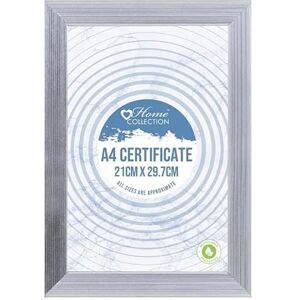 The Home Fusion Company Silver Modern Photo Picture Frame 6x4 5x7 8x6 10x8 A4 Certificate Hanging & FS