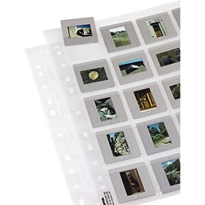 Hama Slide Cases for Framed Slides 20 Framed Slides Per Sheet 12 Sheets Total For 240 Slides For 5x5cm Slides