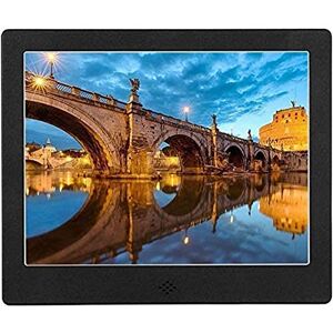 ADaga Digital Picture Frame Photo Frame 8 Inch Digital Photo Album Family Photo Video Electronic Photo Frame (Black)