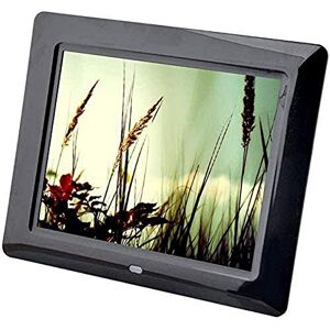 ADaga Digital Picture Frame 7 Inch Digital Photo Album Ultra Thin Multi Function High Definition Electronic Photo Frame Motion Sensor Electronic Picture Frame (Black) (Black)