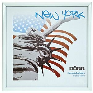 Dorr New York 8x8-Inch Square Photo Frame - White