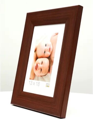 17 Stories Saltville Picture Frame 17 Stories Colour: Brown, Size: 46.6cm H x 36.6cm W x 1.5cm D  - Size: 35cm H x 35cm W x 1.4cm D