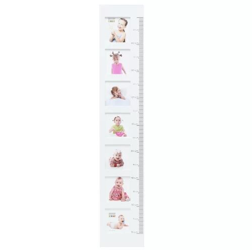 Harriet Bee Sonia Growth Chart Picture Frame Harriet Bee Colour: White  - Size: 14cm H X 22cm W X 1cm D