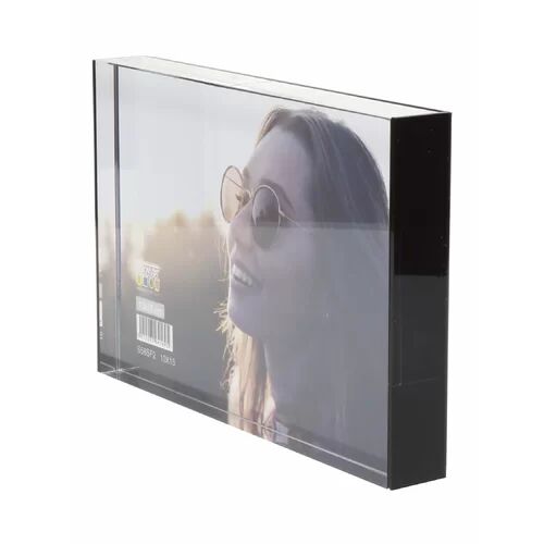 Ebern Designs Guthrun Picture Frame Ebern Designs Colour: Transparent;Black, Size: 10x15  - Size: 104cm H x 74cm W