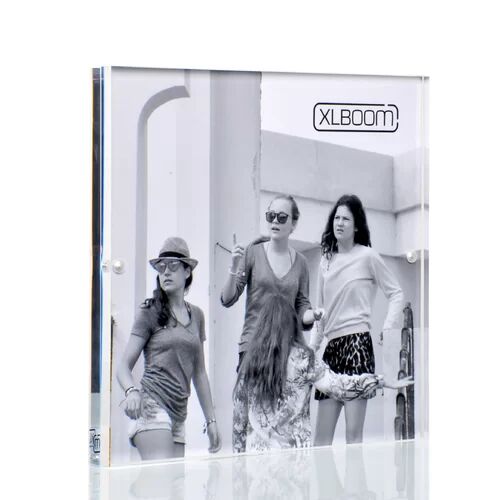 XLBoom Acrylic Magnetic Picture Frame XLBoom Size: 5" x 5"  - Size: 4" x 6"