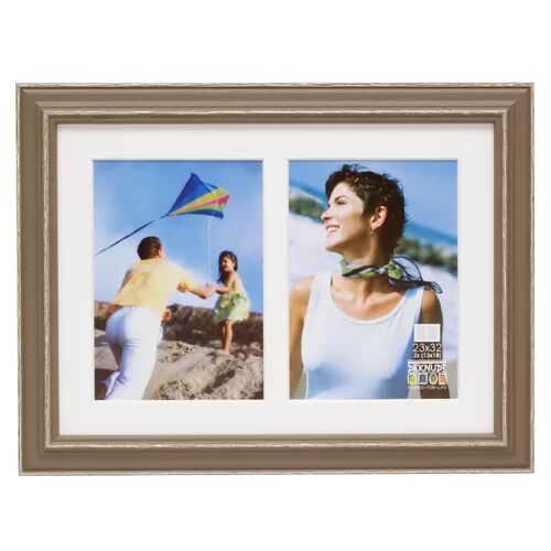 17 Stories Yerington Picture Frame 17 Stories Size: 28cm H x 37cm W x 1.5cm D, Colour: Taupe  - Size: 75cm H x 55cm W x 1.5cm D