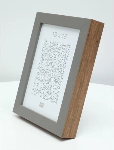 Ebern Designs Hage Picture Frame Ebern Designs Colour: Brown\Grey, Size: 4" x 6"  - Size: 31cm H X 26cm W X 4cm D