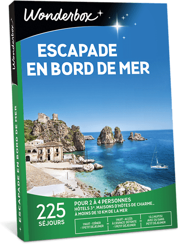 Wonderbox Coffret cadeau Escapade en bord de mer - Wonderbox