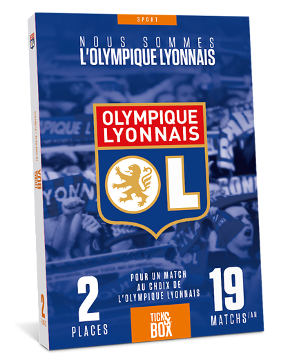 Wonderbox Coffret cadeau - OL - Olympique Lyonnais - Séjour & week-end