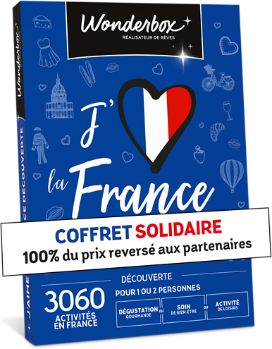 Wonderbox Coffret cadeau J'aime la France Découverte - Wonderbox