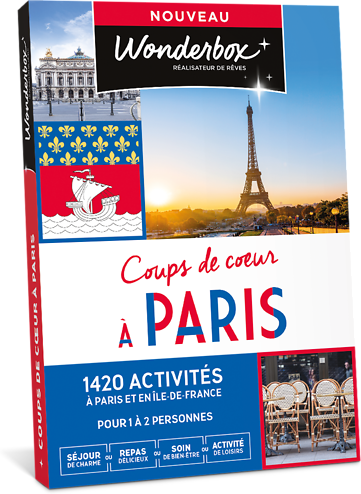 Wonderbox Coffret cadeau Coups de cur à Paris - Wonderbox