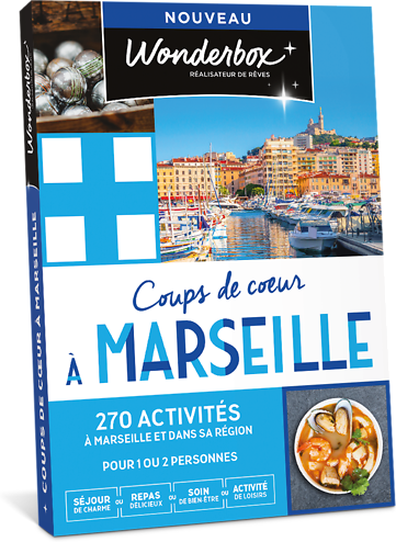 Wonderbox Coffret cadeau Coups de cur à Marseille - Wonderbox