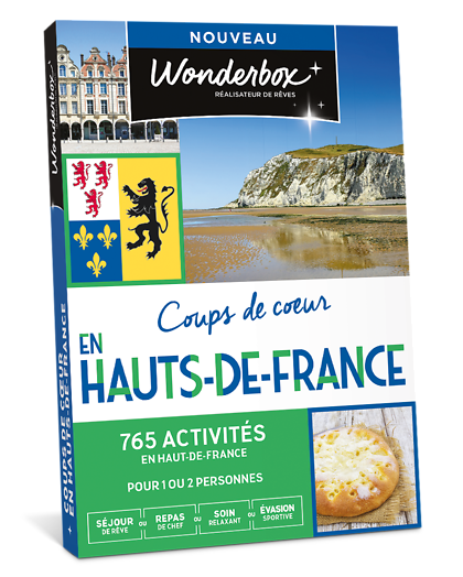 Wonderbox Coffret cadeau Coups de cur en Hauts-de-France - Wonderbox