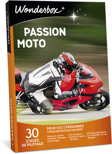 Wonderbox Coffret cadeau Passion moto - Wonderbox