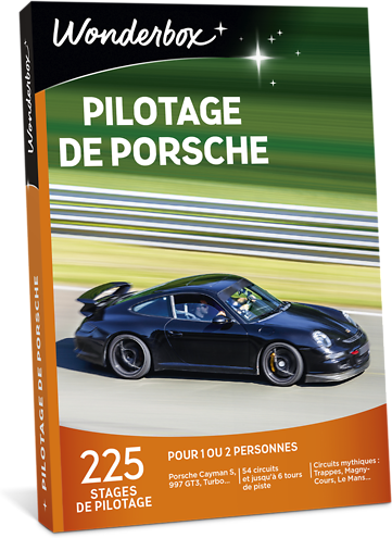 Wonderbox Coffret cadeau Pilotage de Porsche - Wonderbox