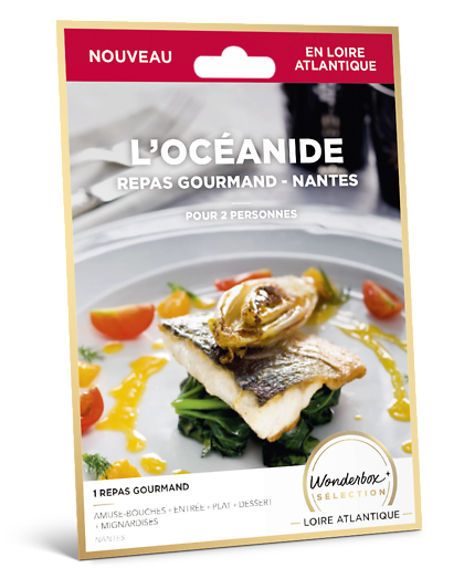 Wonderbox Coffret cadeau L'Océanide repas gourmand - Nantes - Wonderbox
