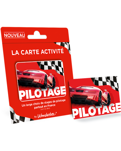 Wonderbox Coffret cadeau Carte PILOTAGE - Wonderbox