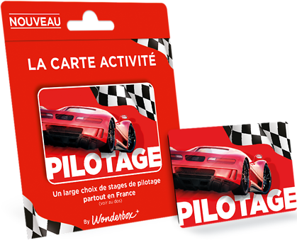 Wonderbox Coffret cadeau Carte PILOTAGE - Wonderbox