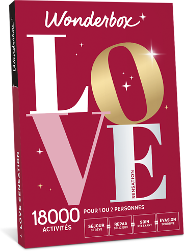 Wonderbox Coffret cadeau LOVE Sensation - Wonderbox