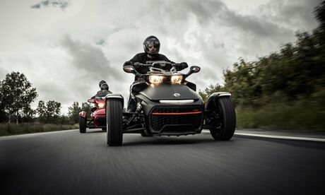 Paddock Driving School Randonnée découverte sur moto spyder/ryker Can-Am de 2h avec l'école de conduite Paddock Driving school