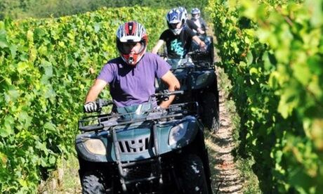 Loisirs Mécaniques Corcoué Randonnée vignoble en quad pour 1 ou 2 et dégustation chez un vigneron récoltant à Loisirs Mécaniques Corcoué