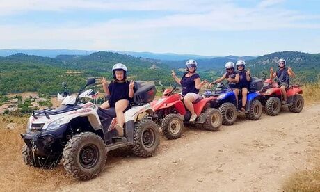 As Quad Occitanie Randonnée en quad d'1h, 1h30 ou 2h pour 1 ou 2 personnes avec As Quad Occitanie