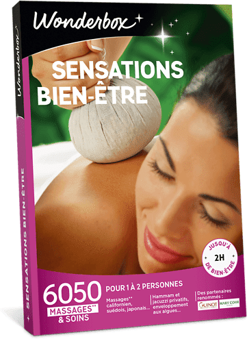 Wonderbox Coffret cadeau Sensations Bien-Être - Wonderbox