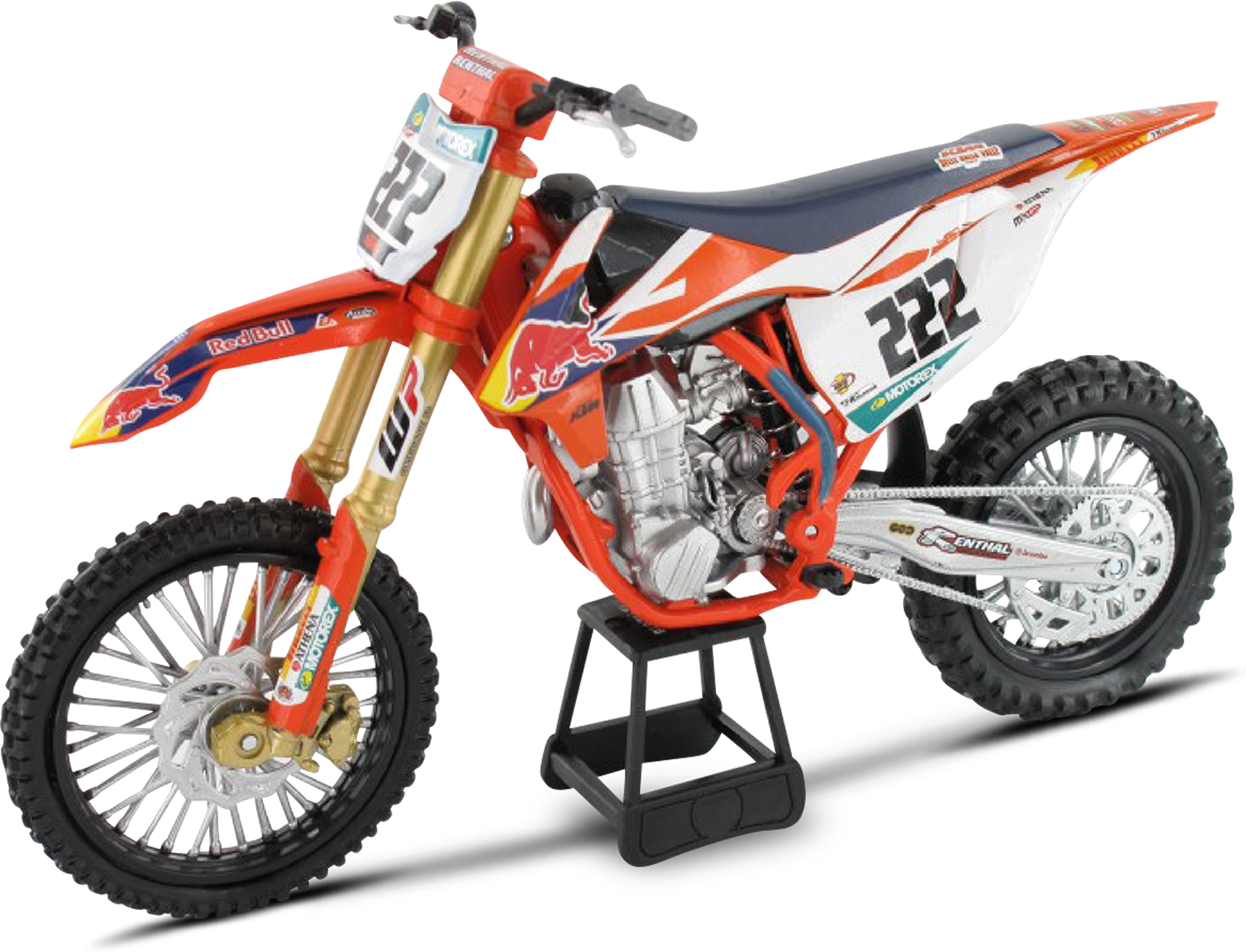 NewRay Lejetøjscrosser NewRay 1:10 Red Bull KTM 450 SX-F Cairoli 222