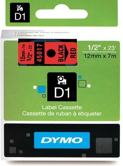 Dymo Original Dymo Labelmanager 400 Etiketten (S0720570 / 45017) multicolor 12mm x 7m - ersetzt Labels S0720570 / 45017 für Dymo Labelmanager400