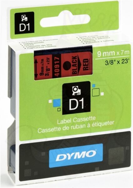 Dymo Original Dymo Labelmanager 420 P Etiketten (S0720720 / 40917) multicolor 9mm x 7m - ersetzt Labels S0720720 / 40917 für Dymo Labelmanager 420P