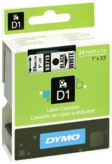 Dymo Original Dymo Labelmanager 450 D Etiketten (S0720930 / 53713) multicolor 24mm x 7m - ersetzt Labels S0720930 / 53713 für Dymo Labelmanager 450D