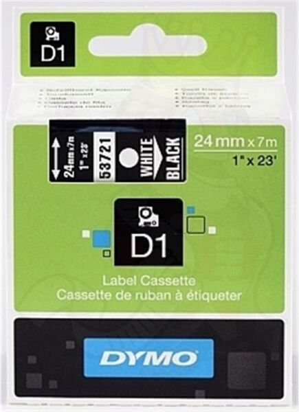 Dymo Original Dymo Labelmanager 300 Etiketten (S0721010 / 53721) multicolor 24mm x 7m - ersetzt Labels S0721010 / 53721 für Dymo Labelmanager300