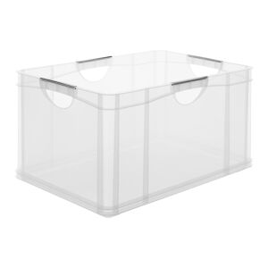 ROTHO Aufbewahrungsbox »A3 transparent 55l«, (1 St.) Transparent Größe