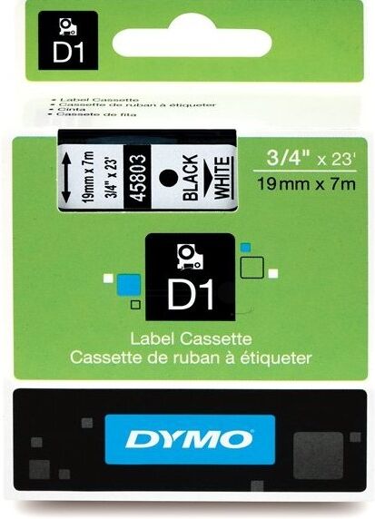 Dymo Original Dymo Labelmanager 420 P Etiketten (S0720830 / 45803) multicolor 19mm x 7m - ersetzt Labels S0720830 / 45803 für Dymo Labelmanager 420P