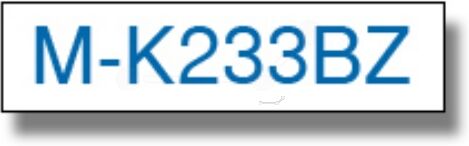 Brother Original Brother P-Touch 80 Farbband (MK-233BZ) multicolor 12mm x 8m - ersetzt Schriftband MK233BZ für Brother P-Touch80