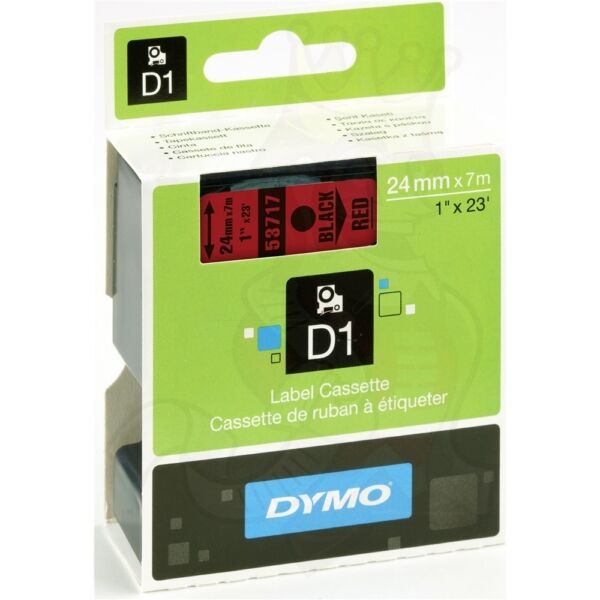 Dymo Original Dymo Labelwriter 400 Duo Etiketten (S0720970 / 53717) multicolor 24mm x 7m - ersetzt Labels S0720970 / 53717 für Dymo Labelwriter 400Duo