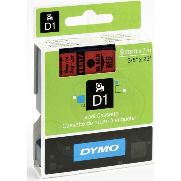 Dymo Original Dymo Labelmanager 450 D Etiketten (S0720720 / 40917) multicolor 9mm x 7m - ersetzt Labels S0720720 / 40917 für Dymo Labelmanager 450D