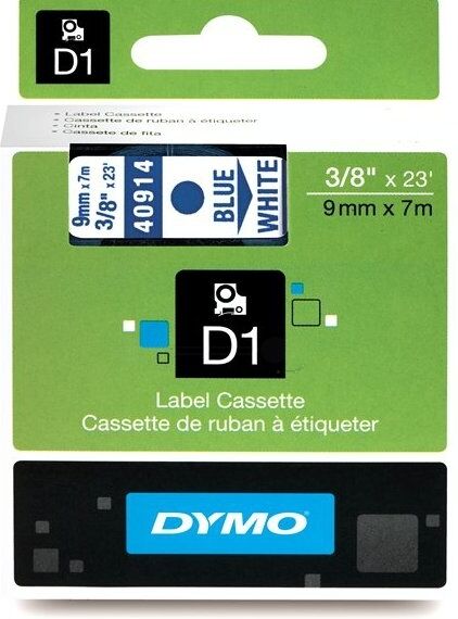 Dymo Original Dymo Labelmanager 200 Etiketten (S0720690 / 40914) multicolor 9mm x 7m - ersetzt Labels S0720690 / 40914 für Dymo Labelmanager200