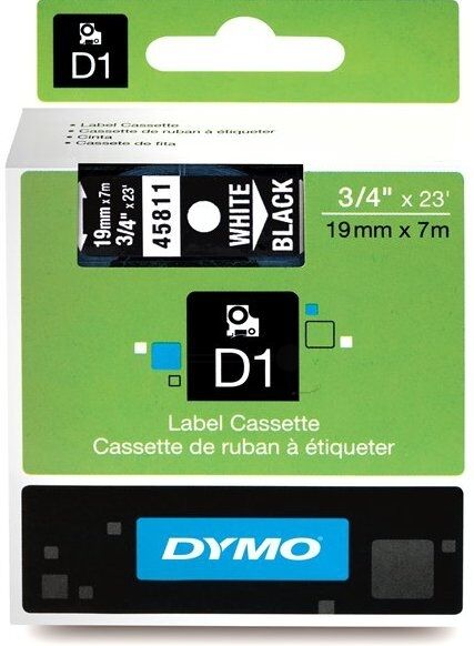 Dymo Original Dymo Labelmanager 500 TS Etiketten (S0720910 / 45811) multicolor 19mm x 7m - ersetzt Labels S0720910 / 45811 für Dymo Labelmanager 500TS