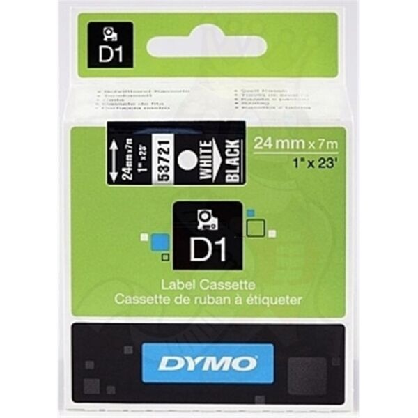 Dymo Original Dymo Labelwriter 400 Duo Etiketten (S0721010 / 53721) multicolor 24mm x 7m - ersetzt Labels S0721010 / 53721 für Dymo Labelwriter 400Duo