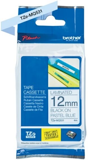 Brother Original Brother P-Touch 9800 PCN Farbband (TZE-MQ 531) multicolor 12mm x 4m - ersetzt Schriftband TZEMQ531 für Brother P-Touch 9800PCN