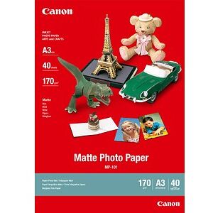 Canon Fotopapier MP-101 DIN A3 matt 170 g/qm 40 Blatt