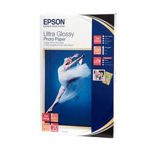 EPSON Fotopapier S041926 10,0 x 15,0 cm hochglänzend 300 g/qm 20 Blatt