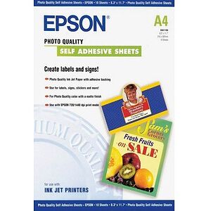 EPSON Fotopapier S041106 DIN A4 matt 167 g/qm 10 Blatt