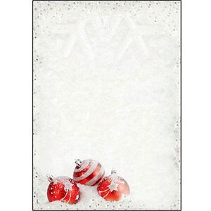 SIGEL Weihnachtsbriefpapier Winter Flair Motiv DIN A4 90 g/qm 100 Blatt