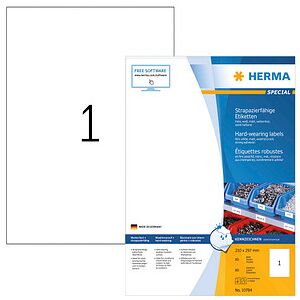 80 HERMA Folienetiketten weiß 210,0 x 297,0 mm