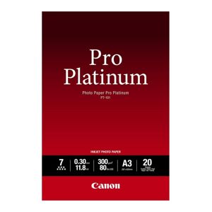 Canon PT-101 Pro Platinum Fotopapier glänzend A3 297x420mm 300 g/m² - 20 Blatt