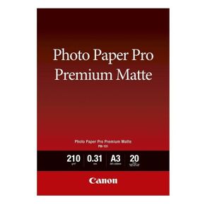 Canon PM-101 Premium-Fotopapier matt A3 297x420mm 210 g/m² - 20 Blatt